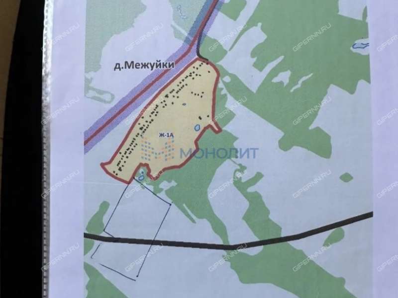 земельный участок 18 000 соток деревня Межуйки